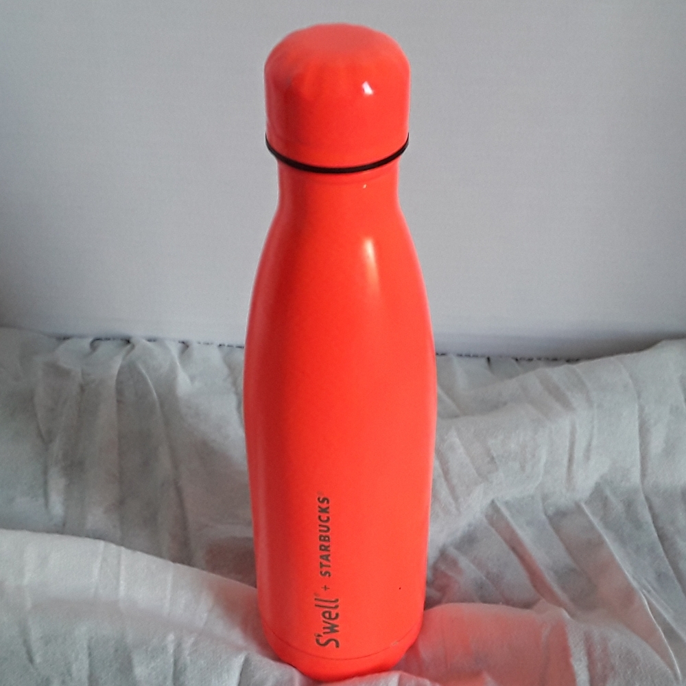 S'well + Starbucks Neon 17 oz Stainless Steel Water Bottle